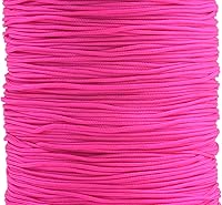 Vista 148 de KONMAY 1 rollo de cuerda de nailon para hacer pulseras de 150 yardas, trenzado de nailon Shamballa Macramé/cordón de cuentas de 0.4mm, cordón