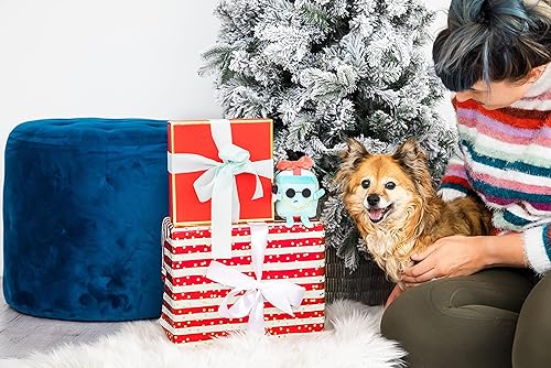 Miniatura 9 de Pearhead Holiday Spirits - Juego de juguetes para perros, juguetes de peluche con temática de espíritus, juguetes chirriantes para perros, juego de 3