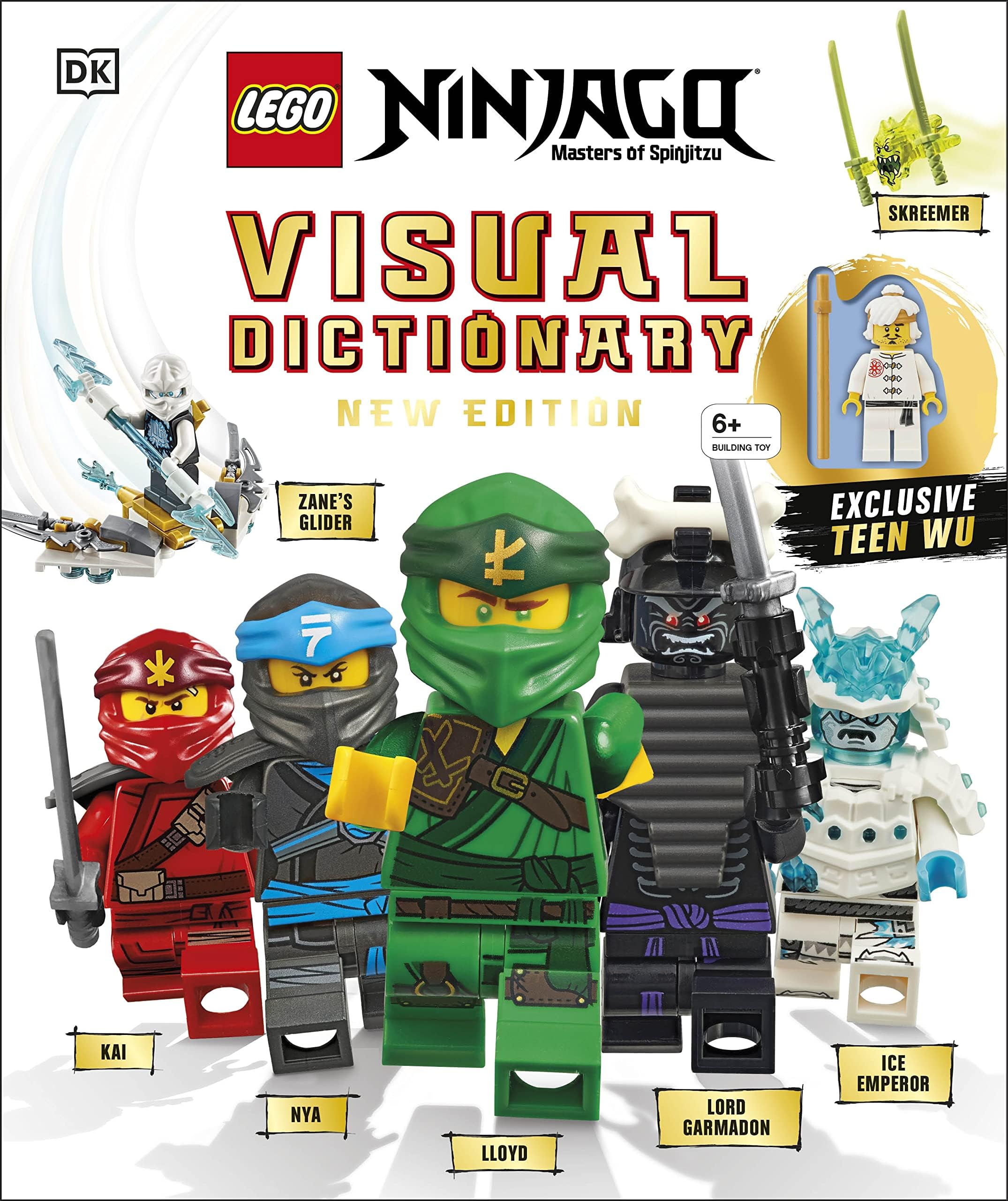 DK LEGO NINJAGO Visual Dictionary New Edition: With Exclusive Teen Wu Minifigure
