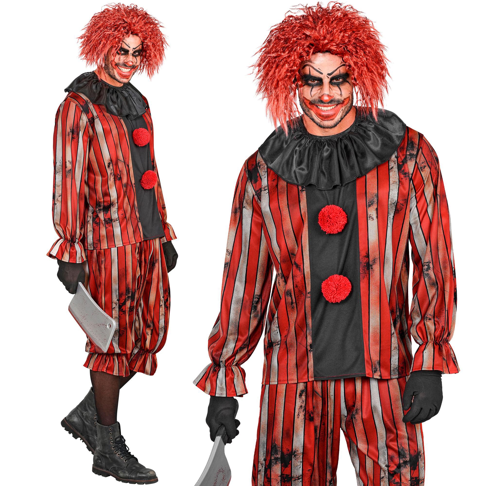 W WIDMANN MILANO Party Fashion - Böser Clown Halloween Kostüm Herren