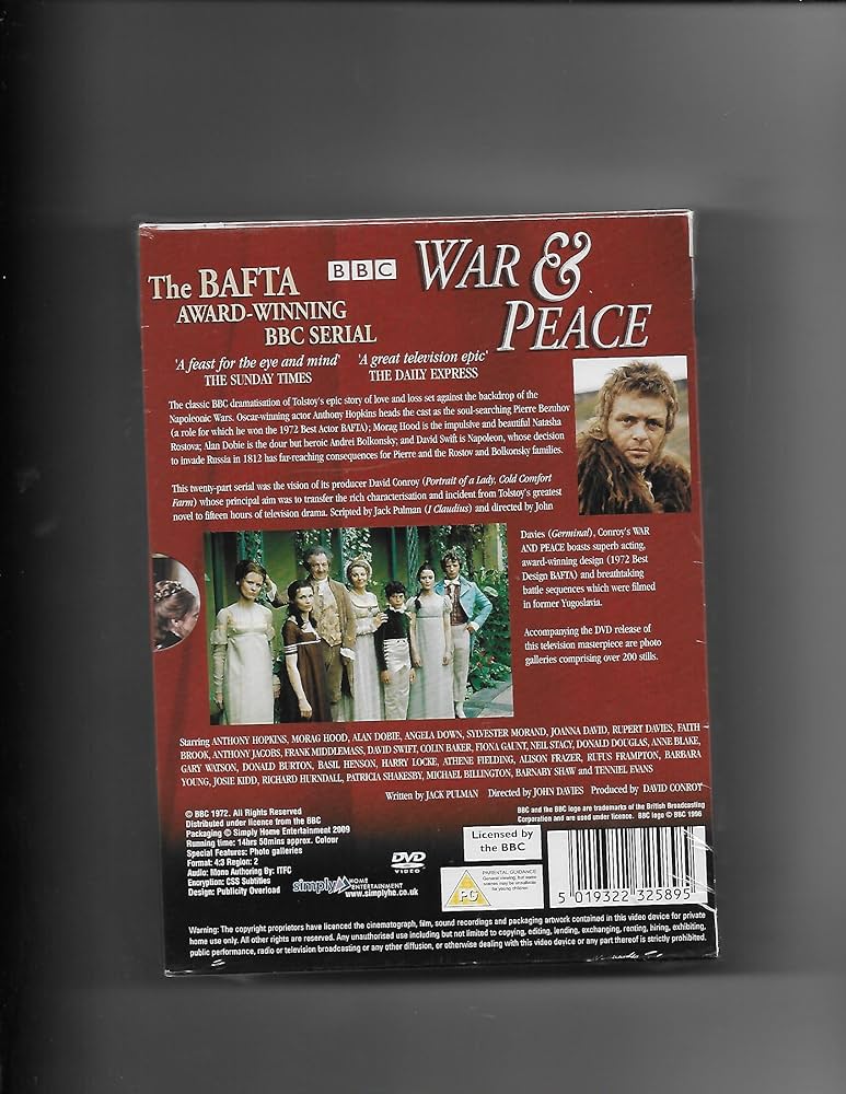 Amazon.com: War and Peace BBC [DVD] : Movies & TV