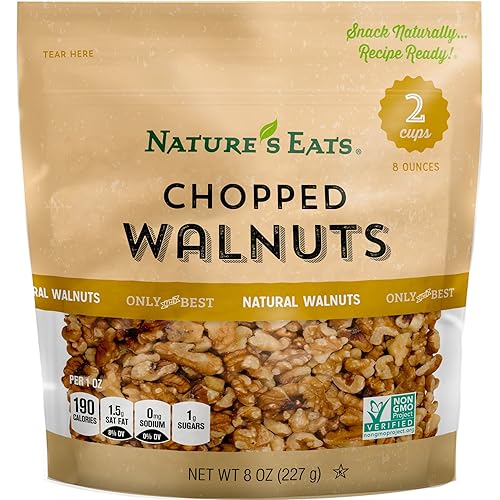Nature's Eats Nueces picadas, 8 onzas