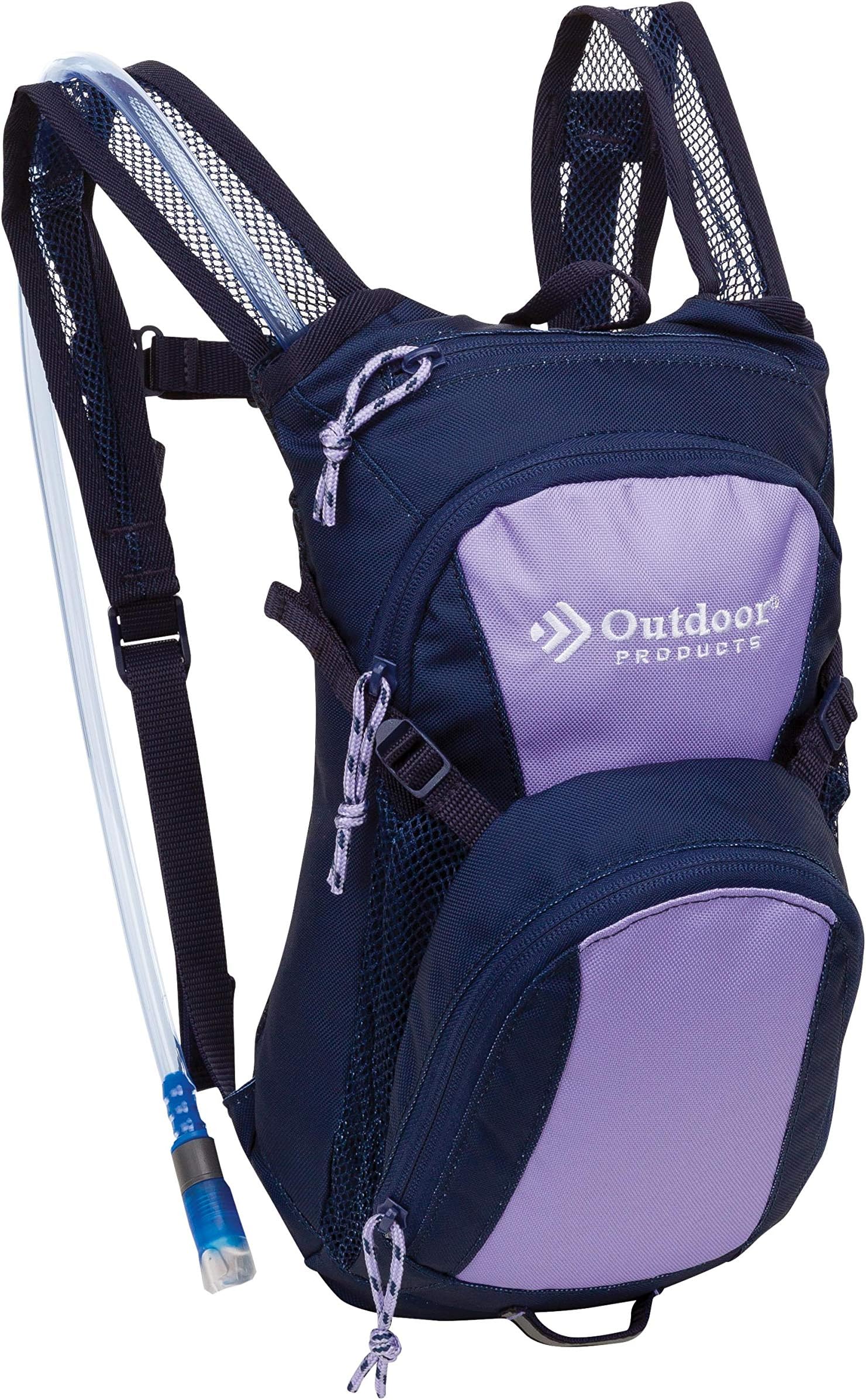 Outdoor ProductsTadpole Hydration Pack (Black) (Violet Tulip)