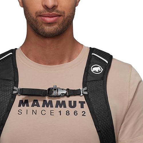 Miniatura 7 de Mammut Senderismo  Pack 20 unisex al aire libre para senderismo, correr y aventuras cotidianas, color negro fantasma, 20 L