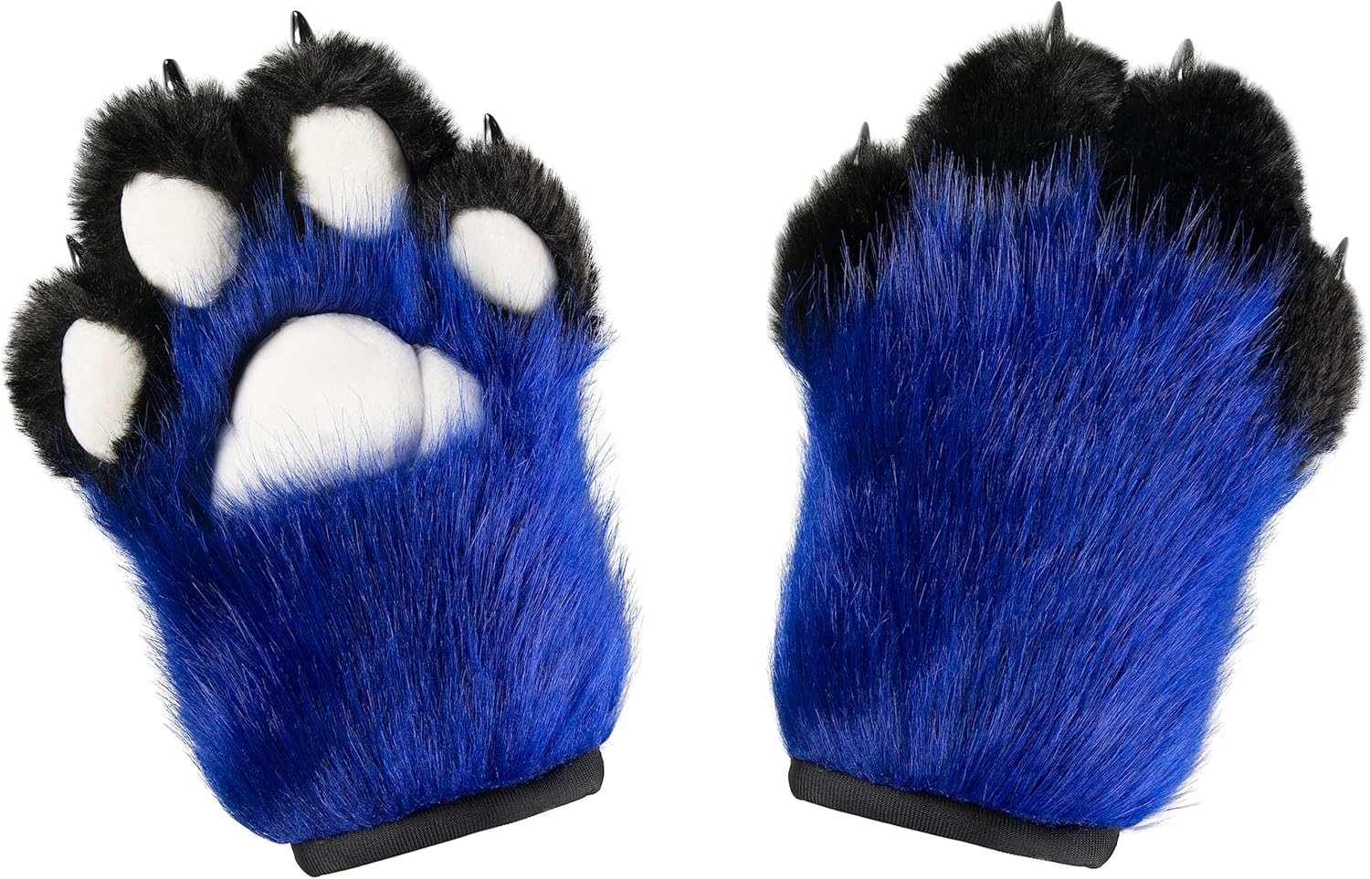 Furry Cosplay Cat Wolf Dog Fox Paw Gloves Animal Fursuit Adults Costume Accessories