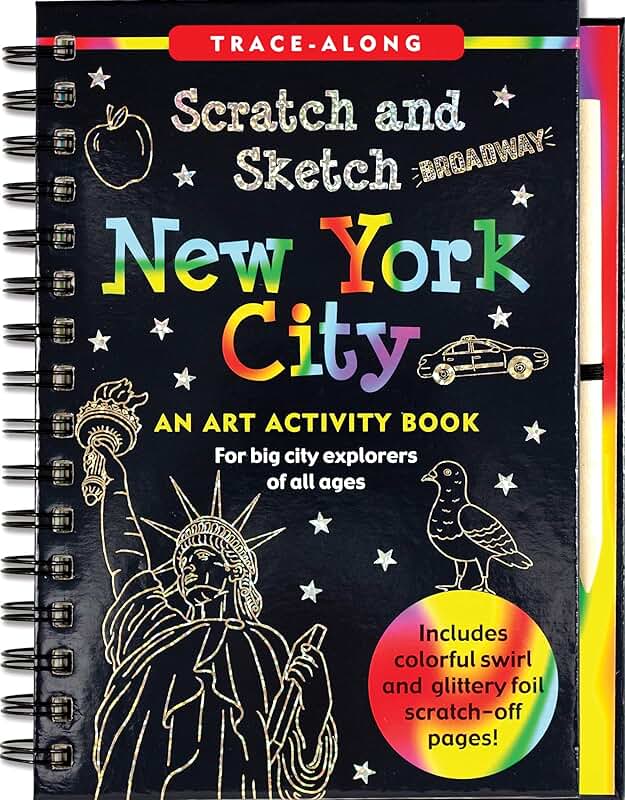 scratch and sketch books
