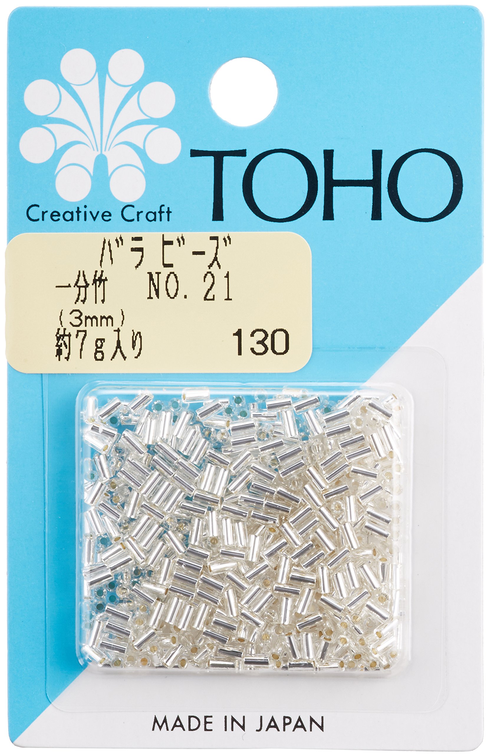 Amazon | TOHO 竹ビーズ 一分竹 バラパック 長さ約3mm 約7g入り No.21 