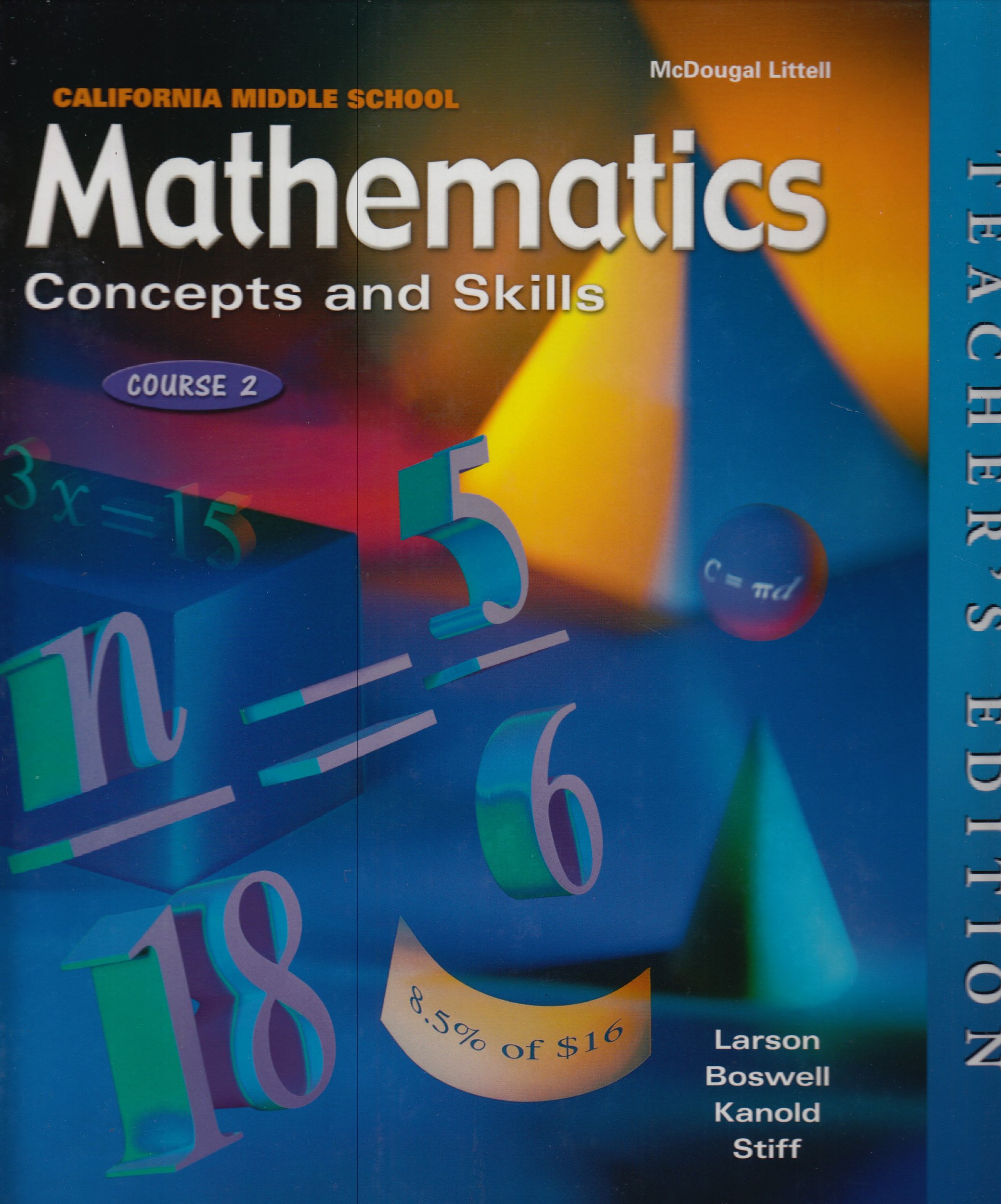 Mathematics: Concepts and Skills