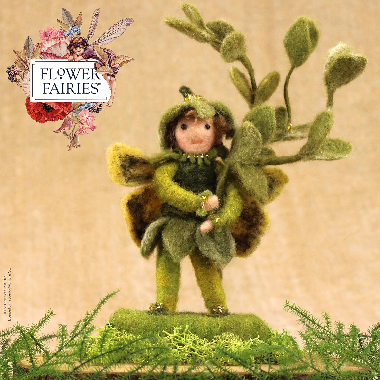 Wizardi Beginner Needle Felting Kit for Adults - Flower Fairy Box Tree. Fantasy Felting Kit 12cm Tall. Felting Tools. Wool Felting Supplies. Felt Crafts. Wool Felt. The Makerss