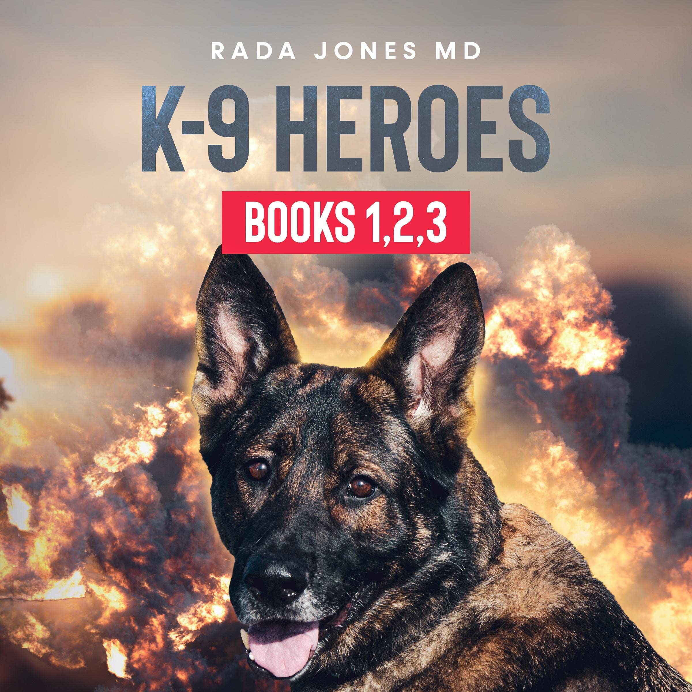 Cover art for K-9 Heroes: Books 1, 2, 3
