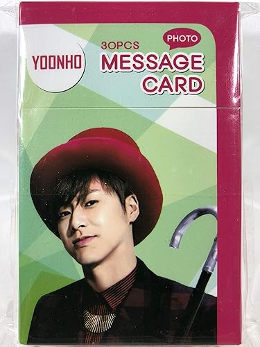 Amazon Tradeplace Yunho ユンホ U Know ユノ 東方神起 Tvxq グッズ フォト メッセージカード 30枚セット Photo Message Card 30pcs 韓流 K Pop 韓国製 アイドル 芸能人グッズ 通販