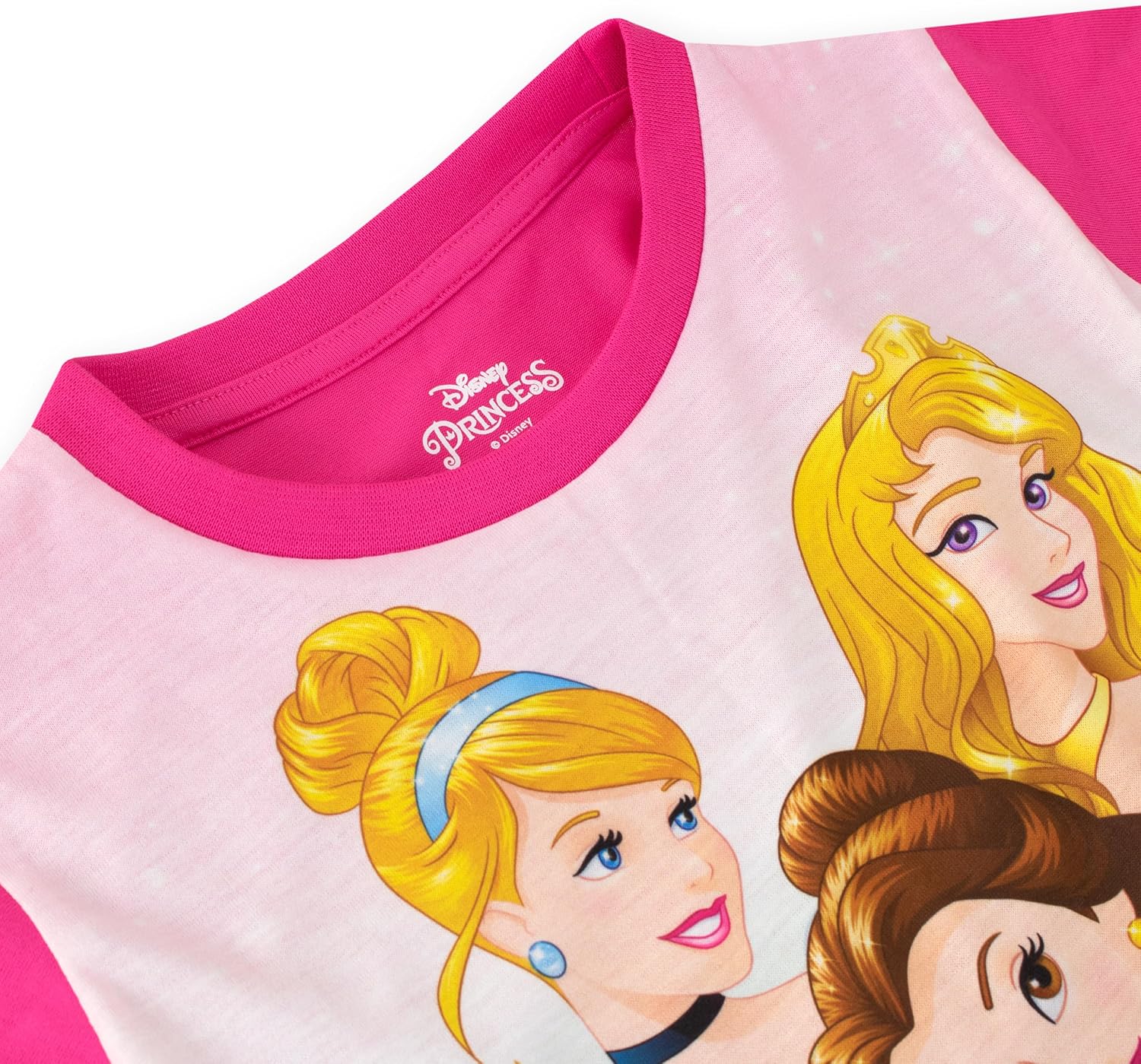 Disney Princess Nightgown | Princess Nightgowns for Girls | Rapunzel Cinderella And Little Mermaid Pajama Multicolor 3T
