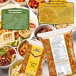 Rani Far Far / Fryums (Wheat & Tapioca Pellet) Ring Shape 7oz (200g) ~ Vegan, Kosher, Uncooked, Used to Make Papad, Bhungra / Chip Snack
