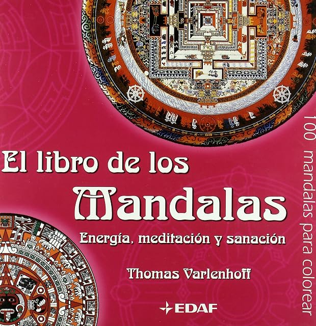 Portada de El Libro de los Mandalas: Energia Meditacion y Sanacion