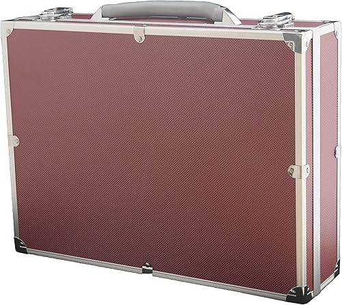 Vista 55 de Ursae Minoris Elite - Caja de aluminio negro para 100 portamonedas de estilo certificado o certificado NGC, PCGS, ANACS, Elite, Lighthouse, BCW