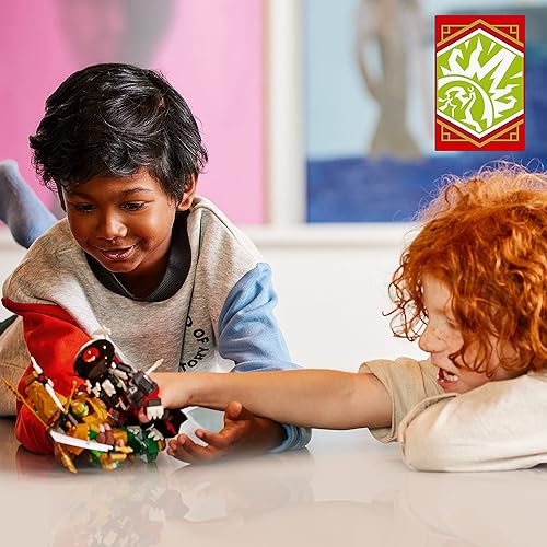 Miniatura 4 de Lego NINJAGO Lloyd's Mech Battle EVO - Juego de construcción 71781, con 2 figuras de acción, 2 figuras de acción ninja para construir, juguete Ninja