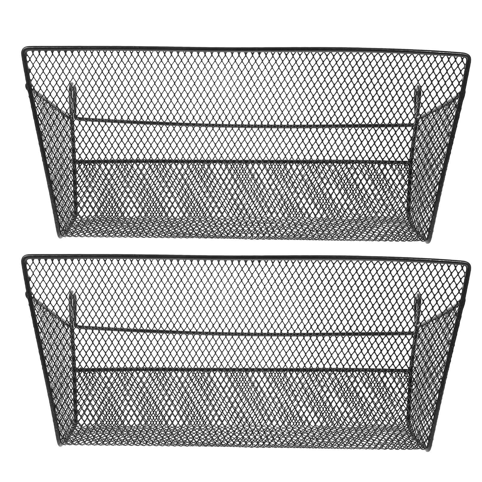Panier suspendu en fer noir STOBAZA pour lit superposé et dortoir x2