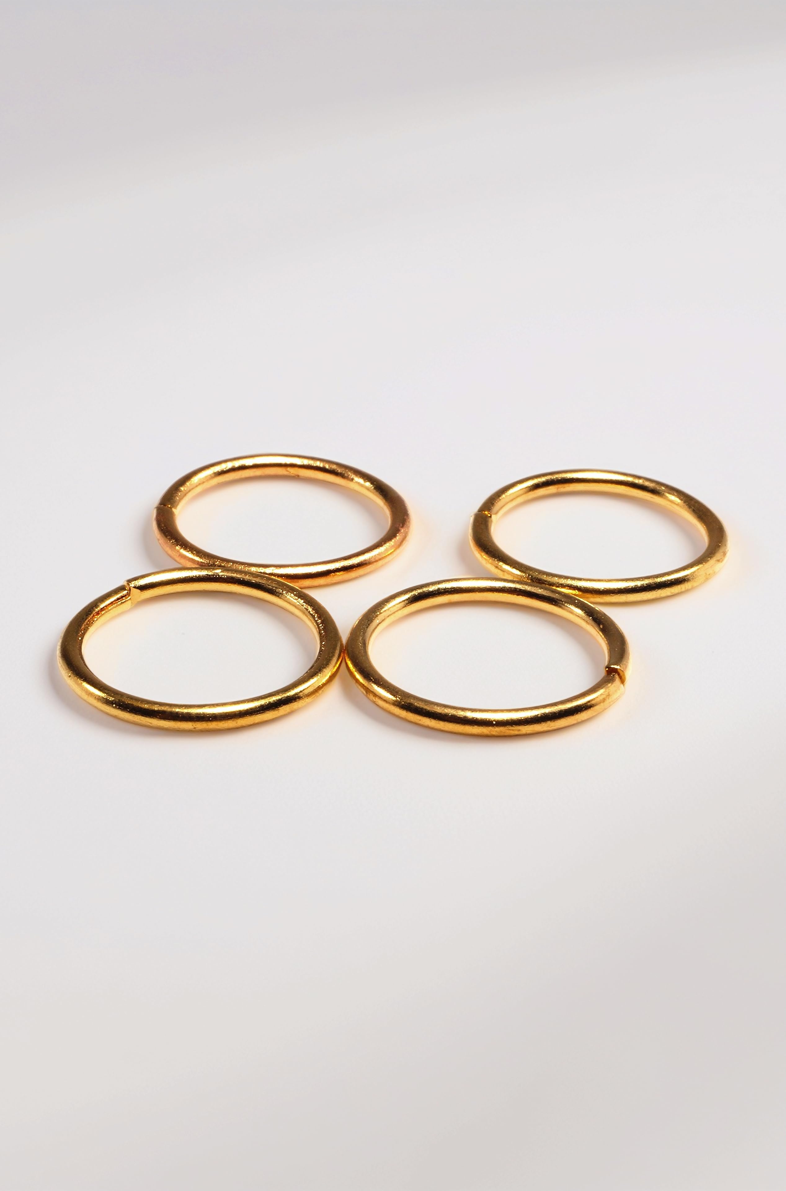 Daily Use Simple Round Metal Alloy (Panchaloha) Toe Ring for Women adjustable Size.