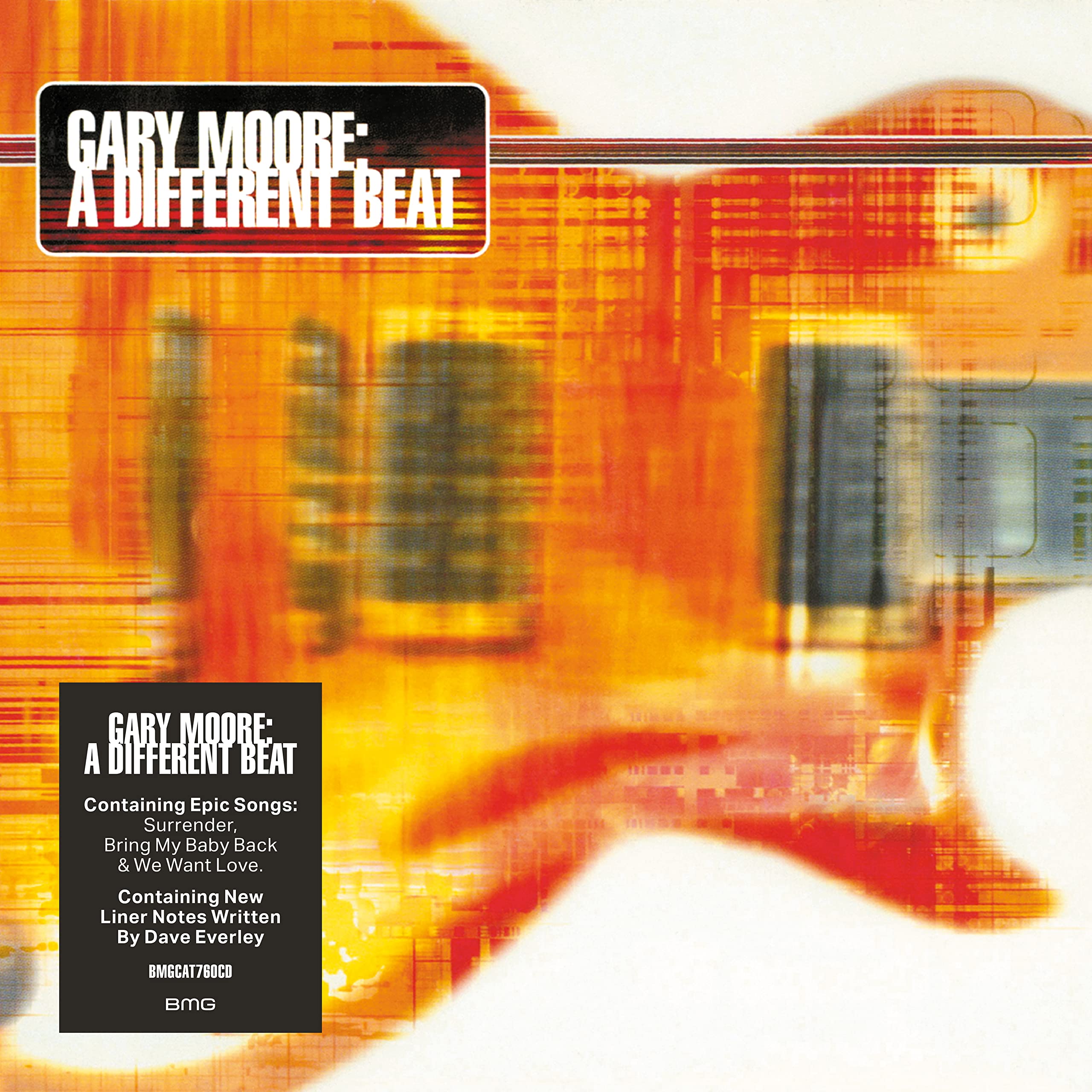 Gary Moore - A Different Beat (BMG) CD Album