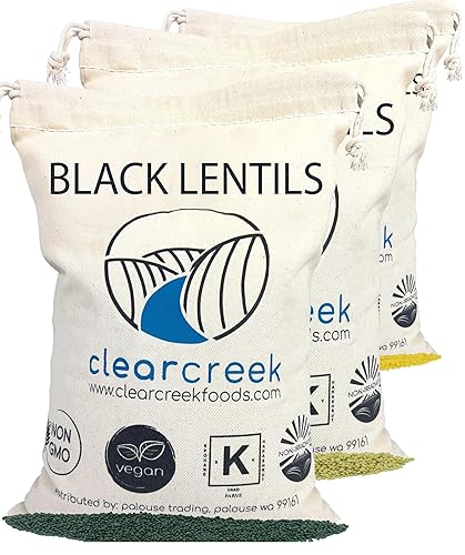 Lentejas rojas cultivadas en el Pacífico Norte, bolsa resellable de 4 libras, sin OGM, kosher, vegano