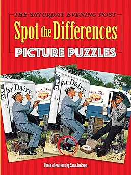The Saturday Evening Post Spot the Differences Picture Puzzles (Dover Kids Activity Books)
