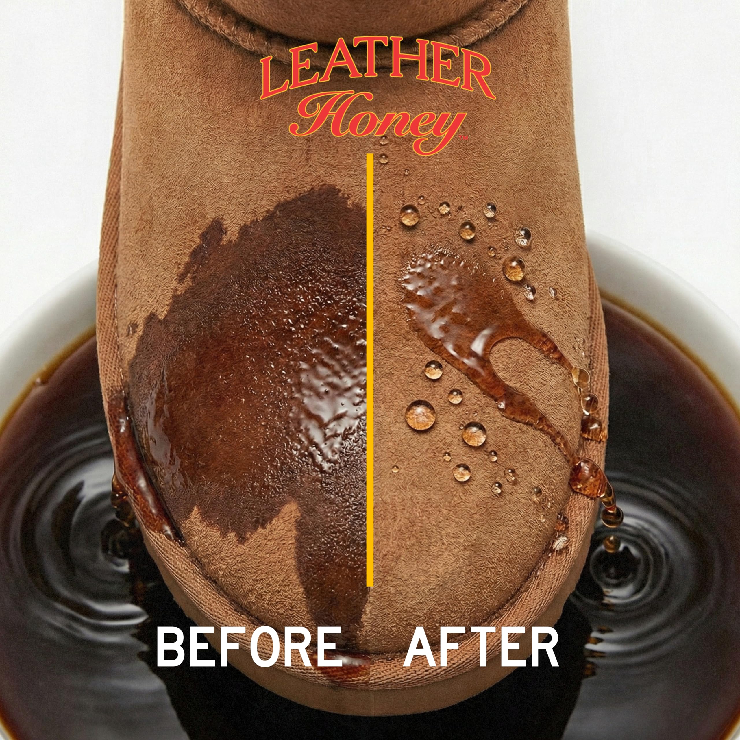 LEATHER Honey Suede Protectant Spray, 4 oz