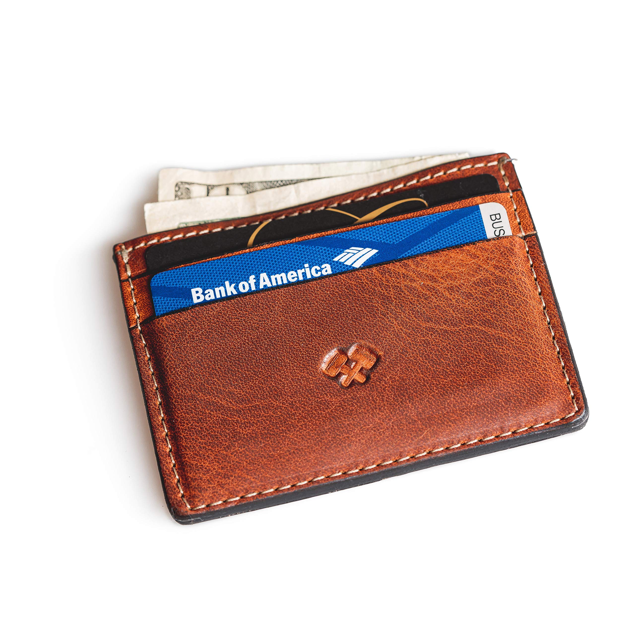 Buy Main Street Slim Wallet Made in USA Full Grain