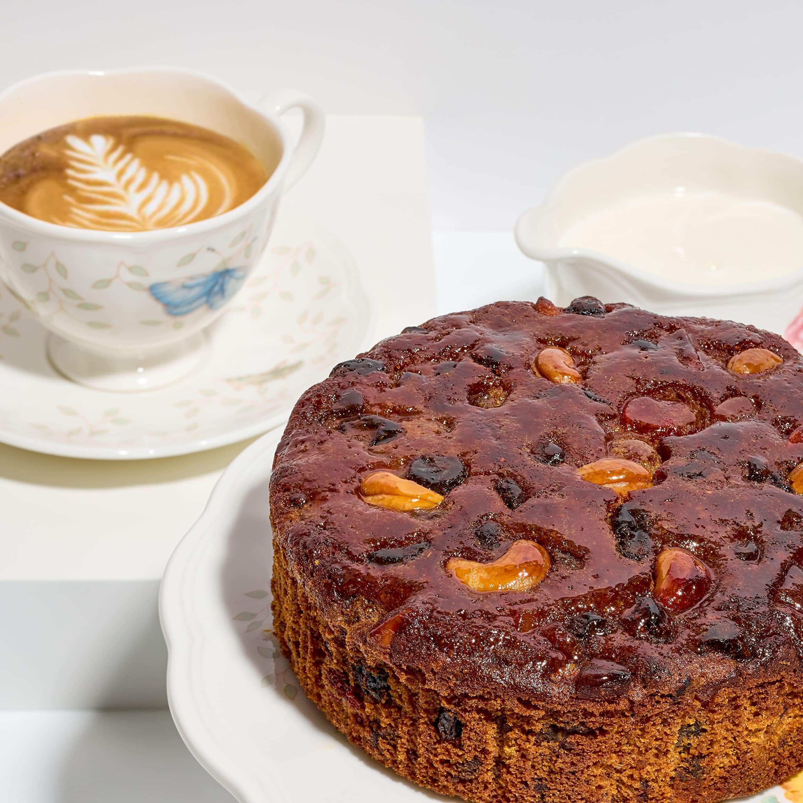 HOTCAKEUSA - Plum Fruit Cake - Royal (Richness of Cashews) | 100% Organic Whole Wheat Flour | Ready to Gift (Made in USA)