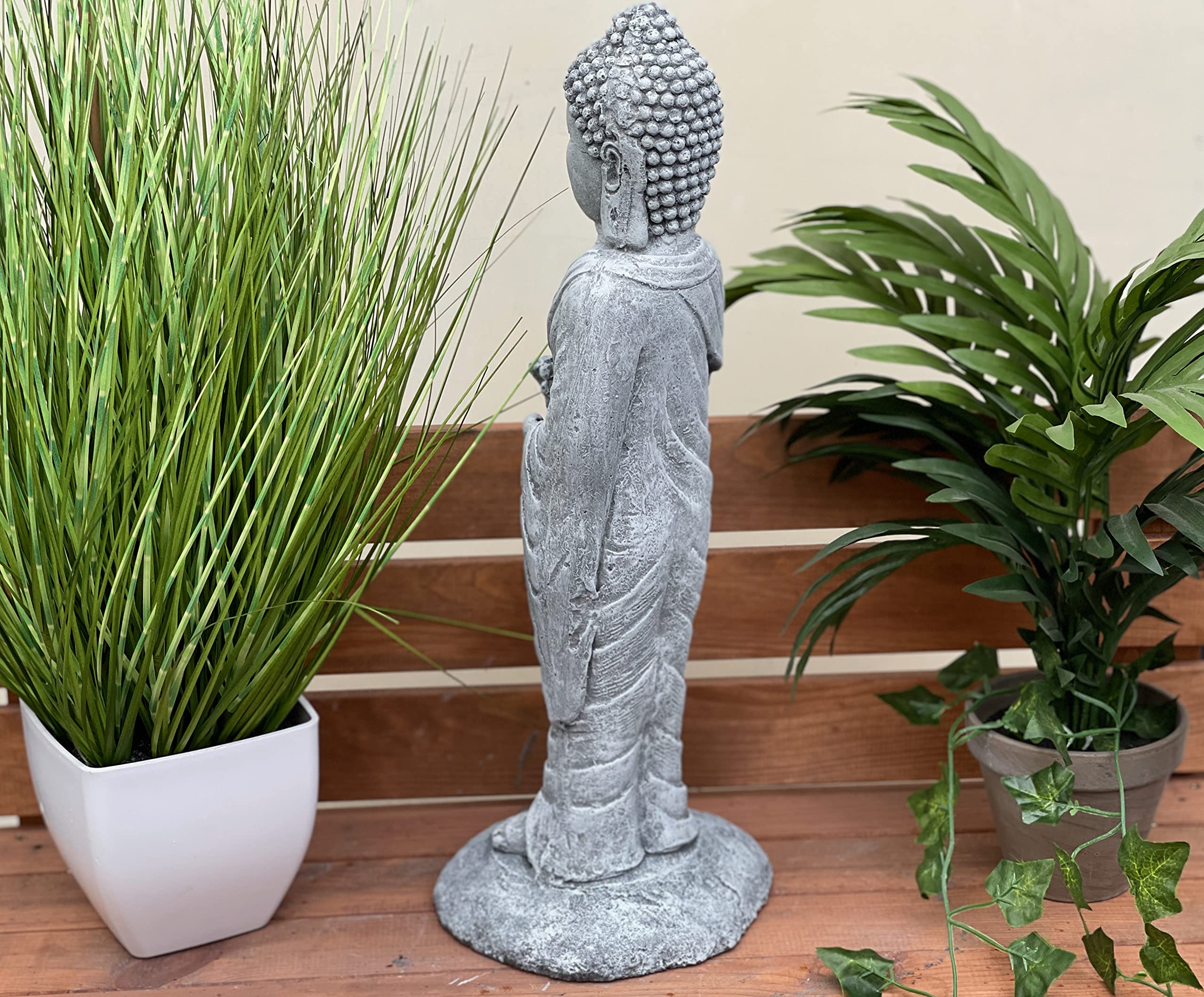 stoneandstyle Shiva - Statua in pietra massiccia, 48 cm, resistente al gelo