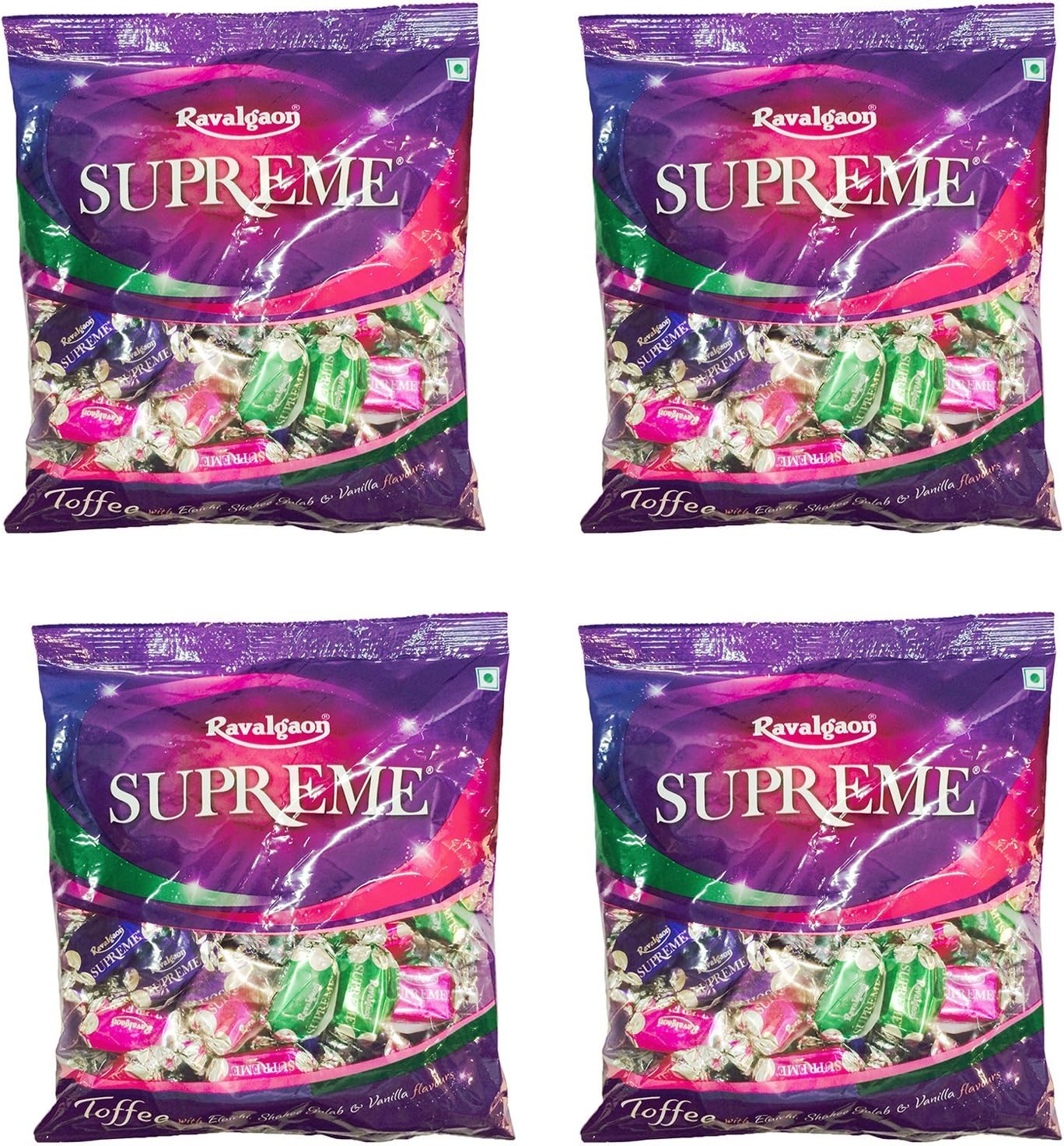 Ravalgaon Supreme Toffee, 200 Grams (Pack of 4)