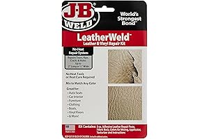 J-B Weld Vinyl and Leather Repair Kit: The Ultimate Restoration Solution