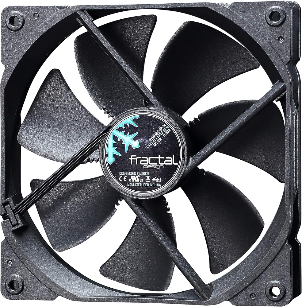 Fractal Design Dynamic GP-12 Black case fan - View 1