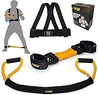 Shadow Boxer Pro Resistance Bands Set with Ankle Cuffs - Build Punching Power, Speed & Agility for Home Shadow Boxing | GyroFitness