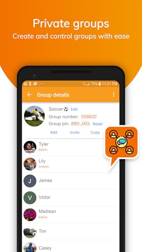 Stars Messenger. Safe Kids Messenger + Group Video Chat