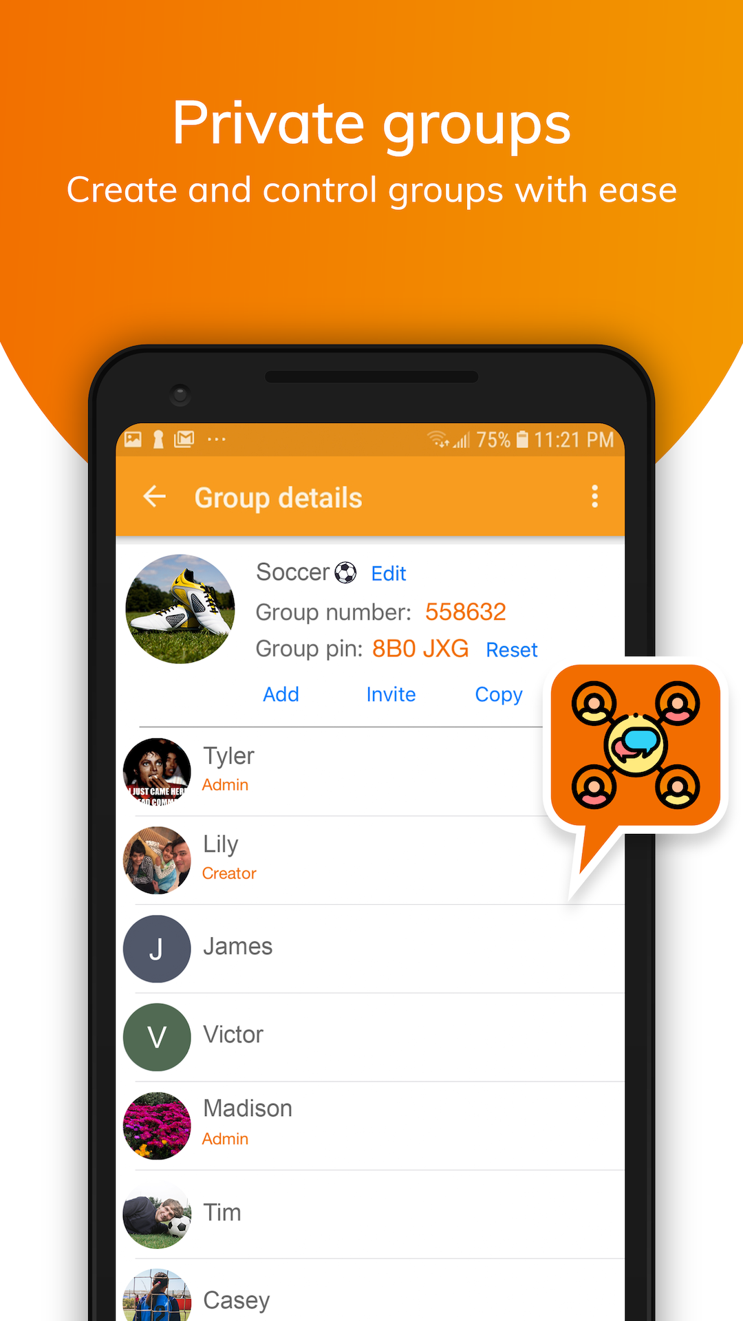 Stars Messenger. Safe Kids Messenger + Group Video ChatAmazon.ca