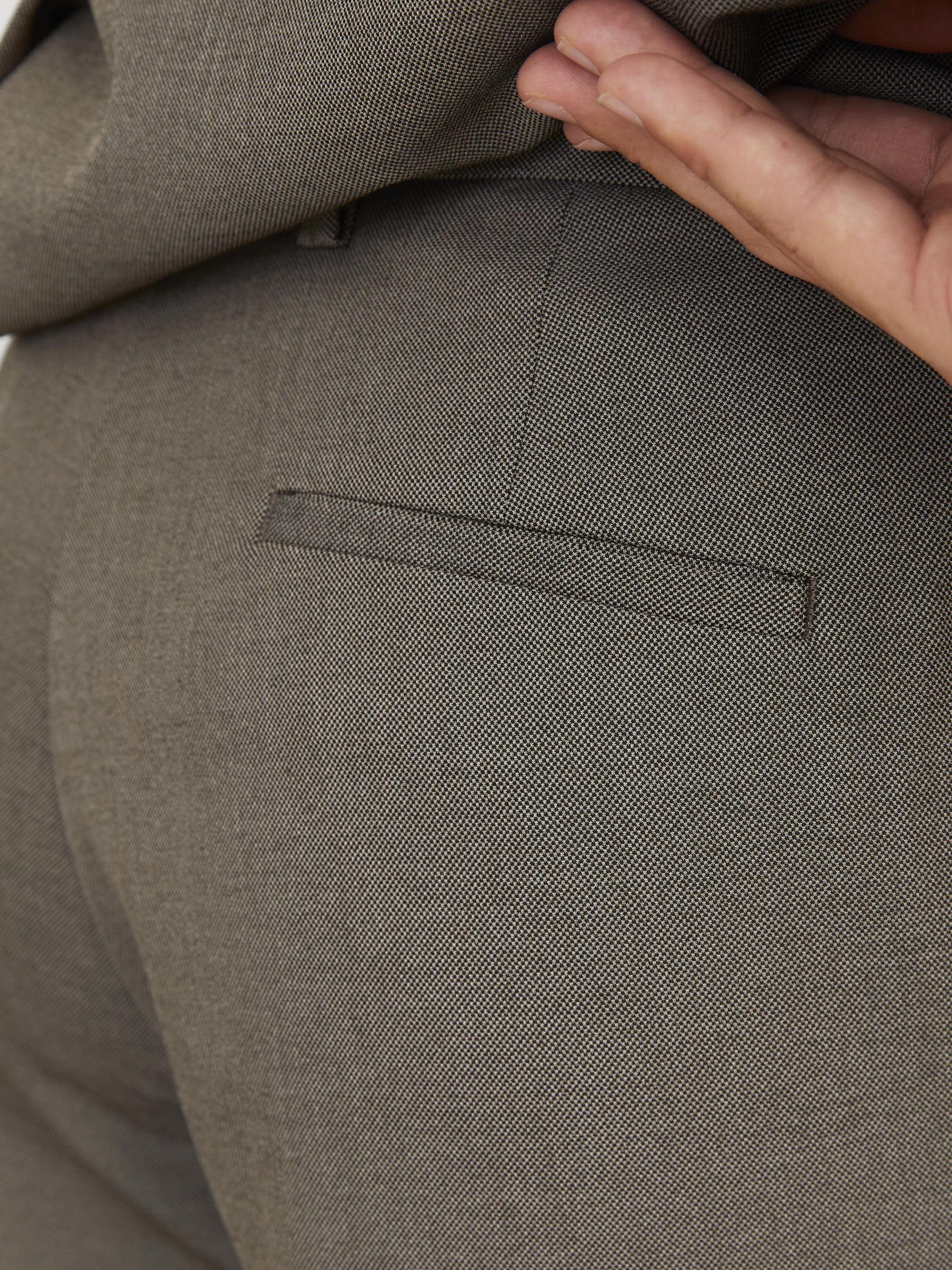 Jack & Jones JPRBUSHWICK Mathew Regular Suit, Greige/Fit:regular Fit, 54