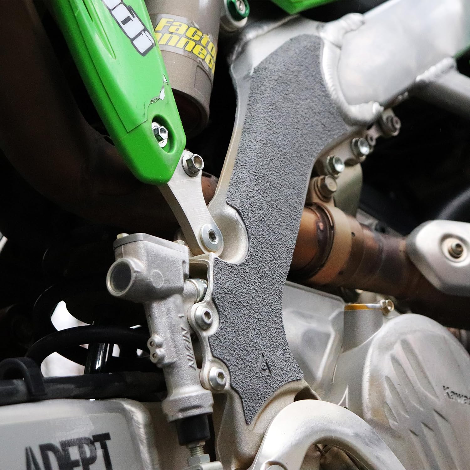 Kawasaki KX250 KX450 Rubberized Frame Grip Tape/Guard │ (Fits: 2019-2024)