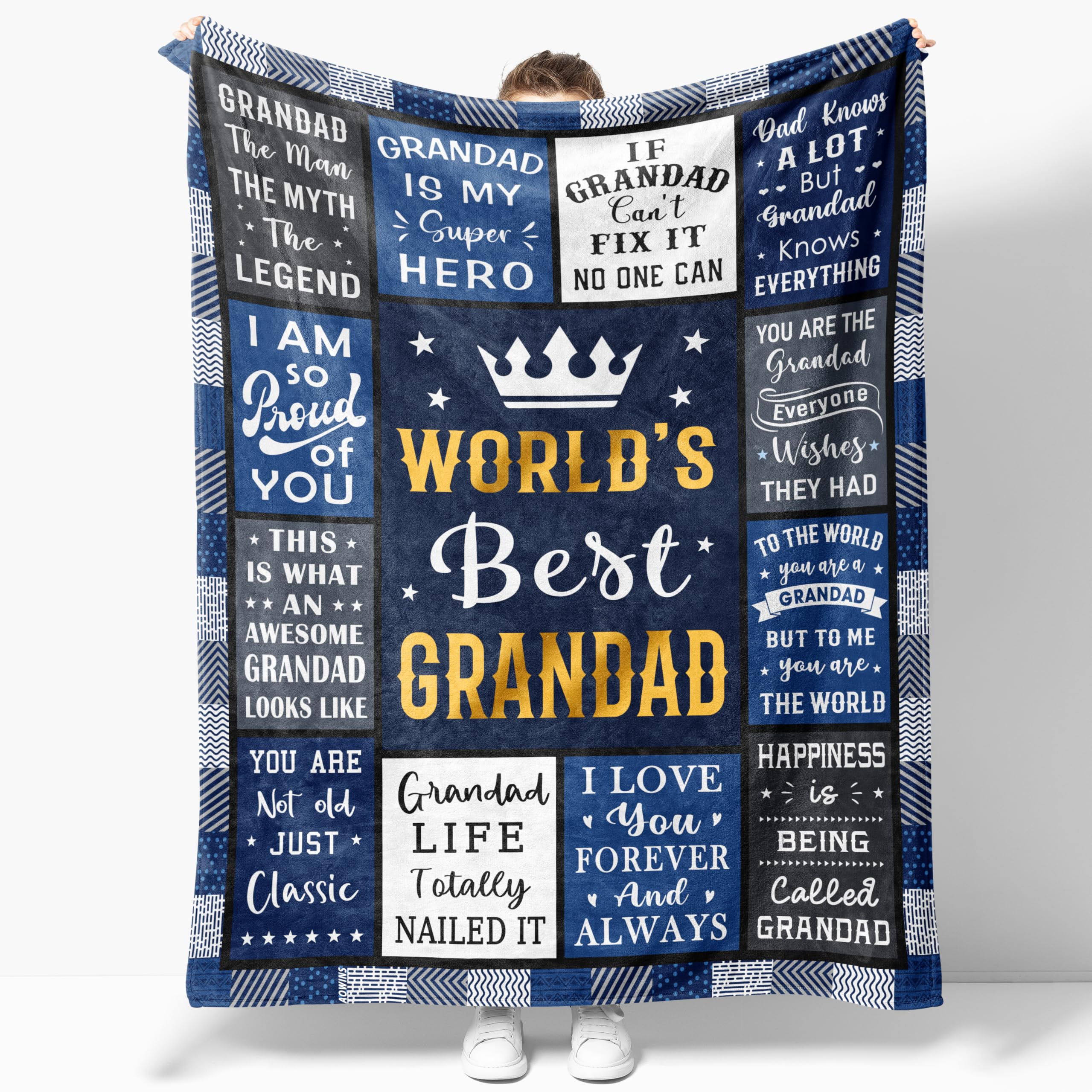 Cadeaux pour grand-père au design soigné et aux finitions élégantes