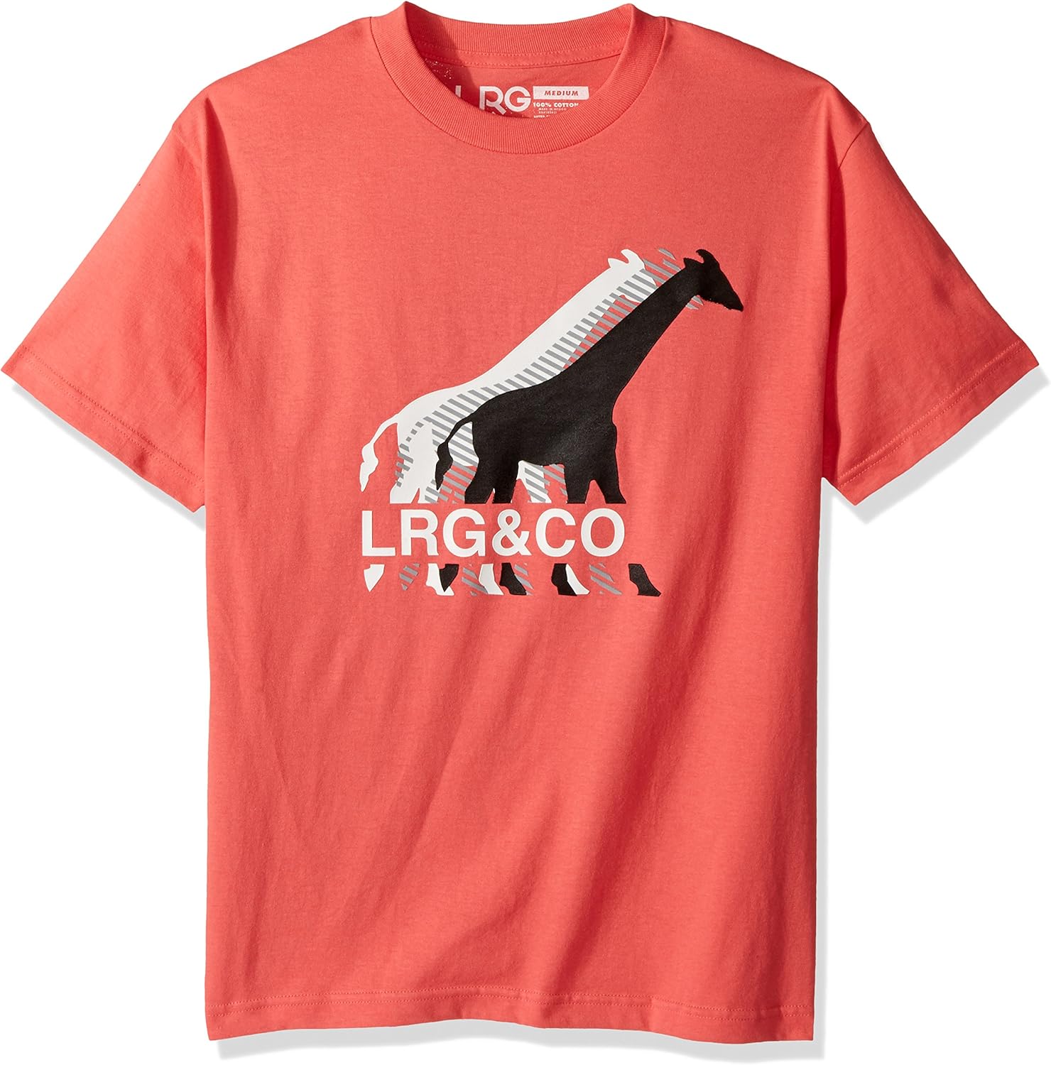 LRG Men's Abeyta Giraffe Tee