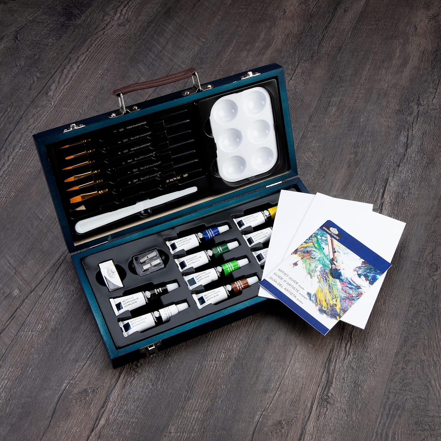 ROYAL BRUSH RSET-ACR3000 Royal and Langnickel Acrylic Painting Artist Set for Beginners