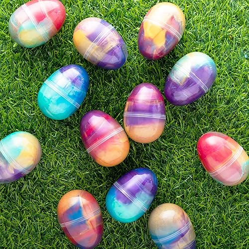 Miniatura 8 de Joyin 12 huevos de Pascua precargados con limo de galaxia, masilla colorida con accesorios surtidos, juguetes de lodos para aliviar el estrés para