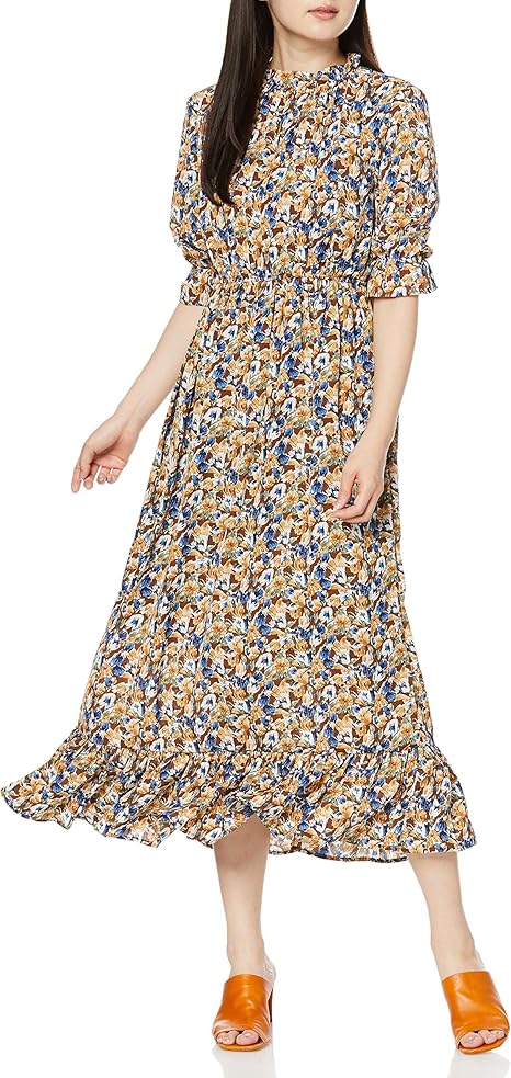 Amazon Co Jp ダズリン ワンピース s カントリーフラワーワンピース レディース ブラウン 日本 F Free サイズ 服 ファッション小物 Amazon Co Jp ダズリン ワンピース s カントリーフラワーワンピース レディース ブラウン 日本 F Free サイズ 服 ファッション小物
