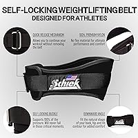 Vista 2 de Schiek Sports Model 2004 Nylon 4 3/4" Weight Lifting Belt - Black