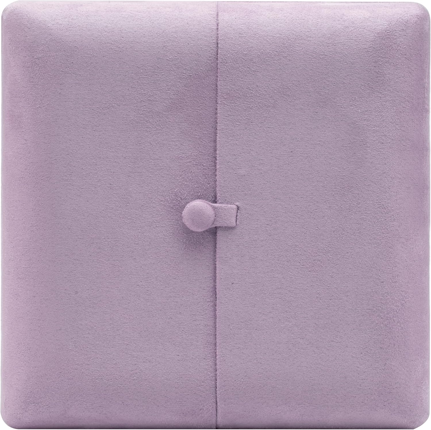 Velvet Big Chunky Pearl Necklace Ring Gift Box Showcase Jewelry Storage Case (Purple)
