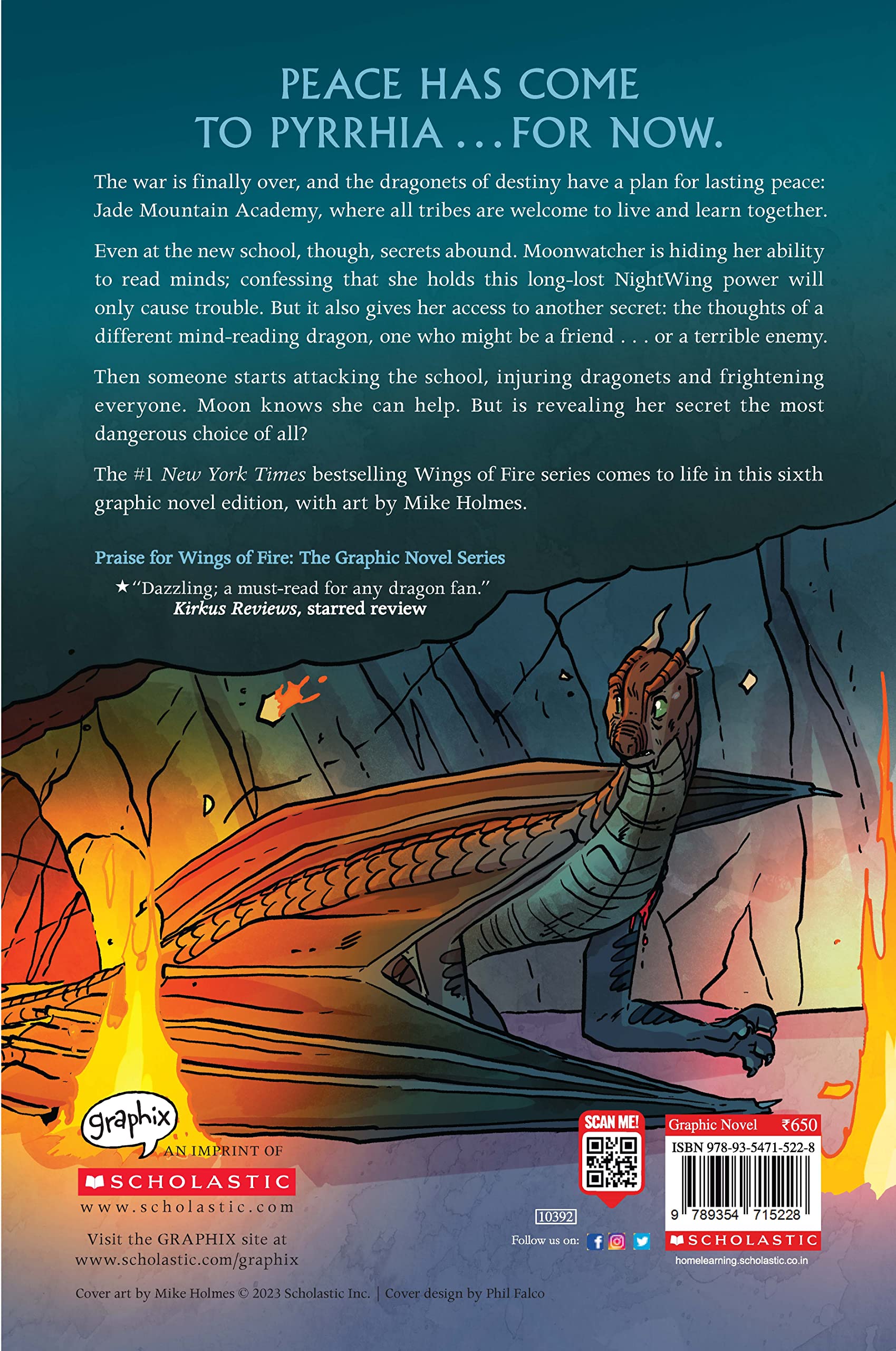 Wings of Fire Graphix #6: Moon Rising A Graphic Novel