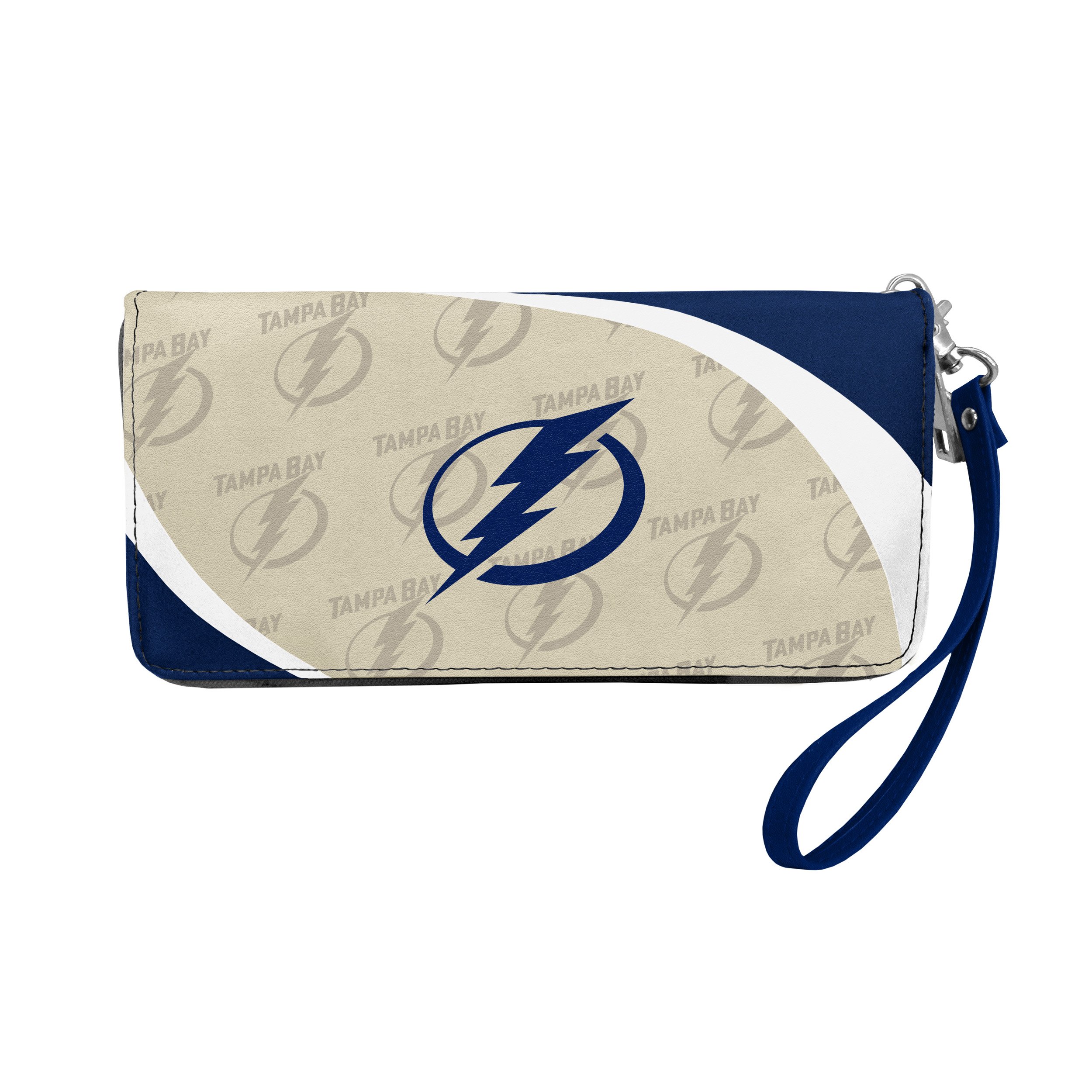 Littlearth Tampa Bay Lightning NHL Curve Zip Organizer Wallet