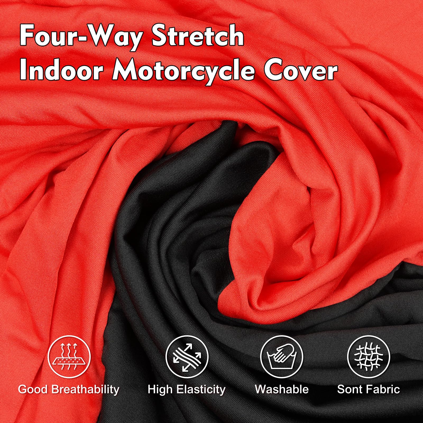 CEMOFE Indoor Car Cover Universal Stretch Satin Windproof Dust Protection for Dodge Challenger Mercedes GLE BMW X5 Breathable — view 2
