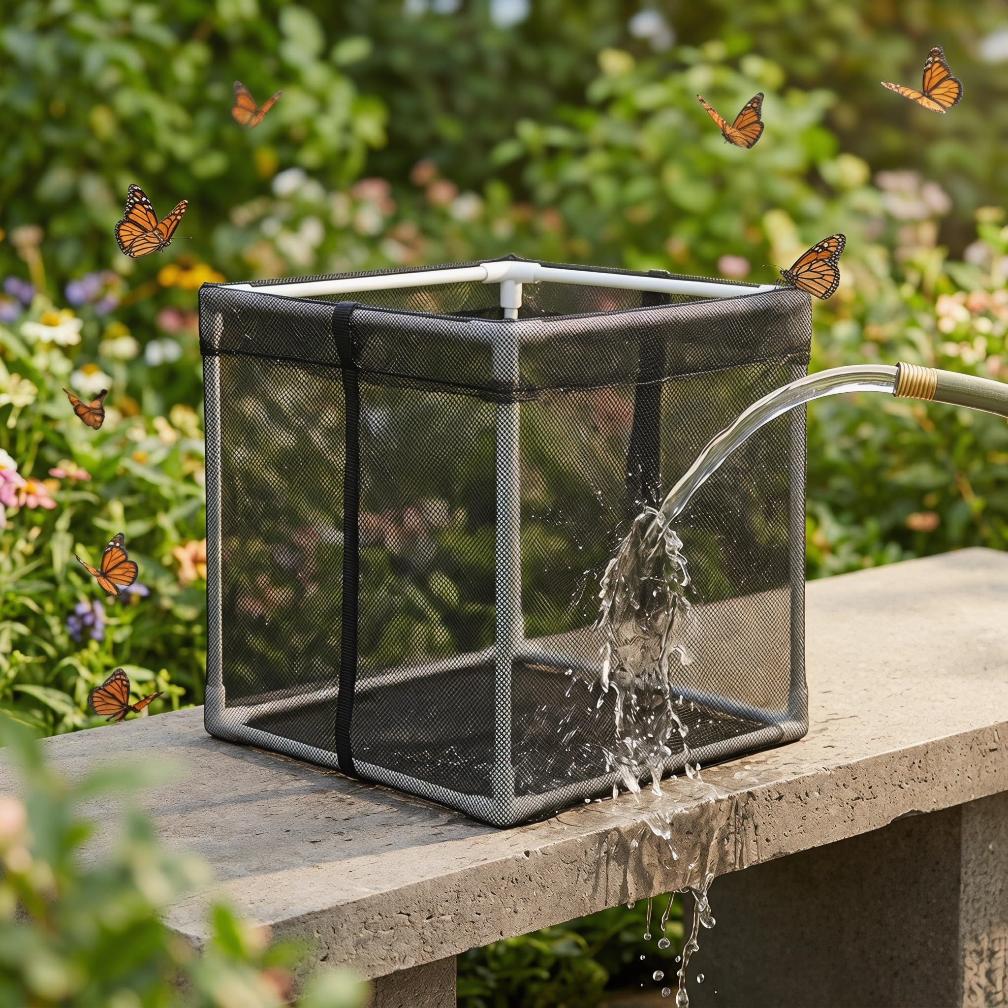 Operitacx 2 Stück Teichpumpen-Filterbeutel – Springbrunnenpumpen-Filterbeutel – Aquarium-Siebkorb zum Schutz vor Verunreinigungen und für eine einfache Reinigung von Teichen und Aquarien.