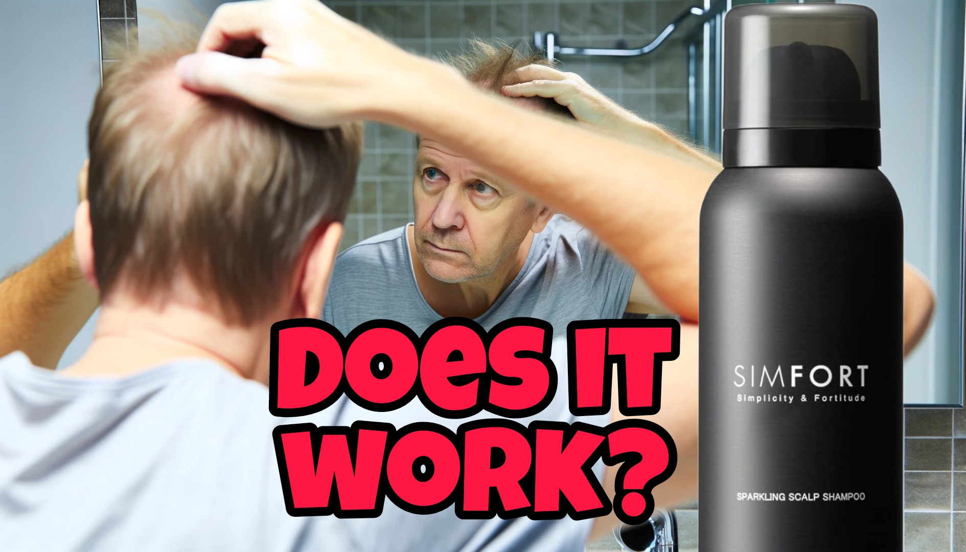 Watch Simfort Sparkling Scalp ﹙Carbonic Acid﹚ Shampoo Review on