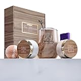 Birthday Gift Thank You & Inspirational Gift for Women, Appreciation Gifts for Teacher, Employee, Boss, Nurse, Dad, Mom - Tea Blossom Spa Kit, Care Package, Funny Happy Birthday Wine Gifts for Men